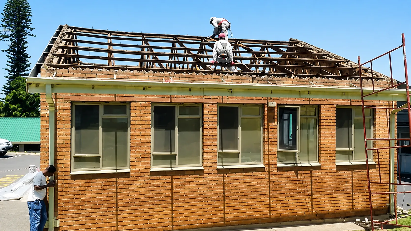 Motloli roofing project in Durban